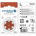 Батарея слухового аппарата - Everactive Ultrasonic 312 PR41 1.45V 60 шт. Батарея слухового аппарата - Everactive Ultrasonic 312 PR41 1.45V 60 шт.