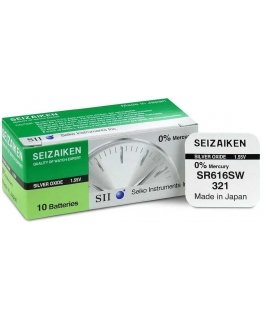 Battery - Seizaiken 321 Silver Oxide 1.55V 10 pcs.