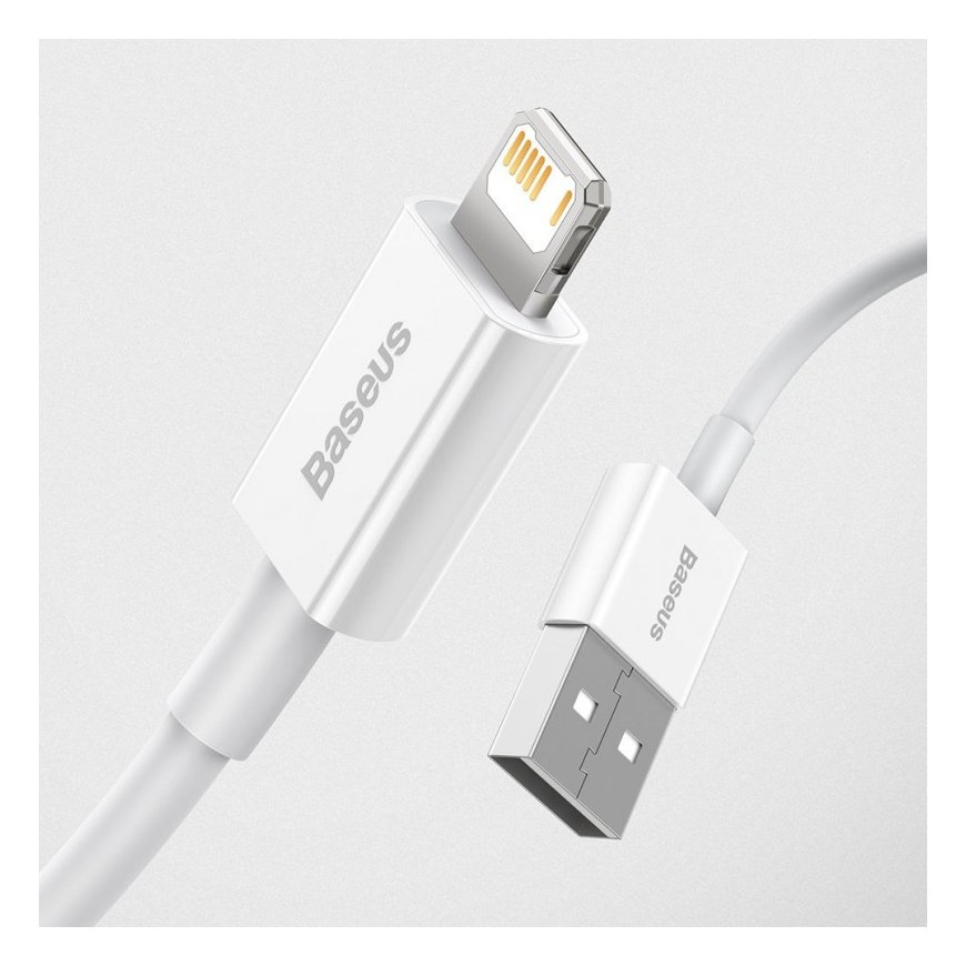 Baseus CALYS-C02 lightning cable 2 m White – 2