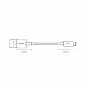 Baseus CALYS-C02 lightning cable 2 m White Baseus CALYS-C02 lightning cable 2 m White