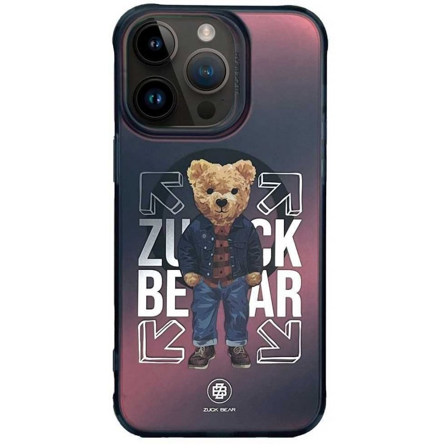 ZuckBear ZUCK BEAR case CALIFORNIA COOL MAG compatible with MagSafe, designed for IPHONE 15 Pro jeans