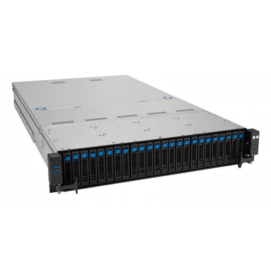 ASUS RS520A-E12-RS24U Socket SP5 Стойка (2U) Серый