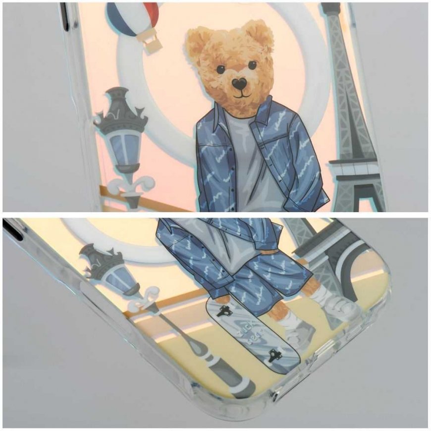 ZuckBear ZUCK BEAR kate DARNELL FROSTED LASER ühilduv MagSafe'iga, mõeldud IPHONE 16 Pro Max'ile paris – 3