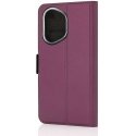 Wave Book Case -kotelo, Honor 400, Savuiset Sangria