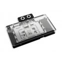 Alphacool Core RX 9070 TUF/Prime GPU ūdens bloks, ARGB, ar aizmugurējo plati - akrils Alphacool Core RX 9070 TUF/Prime GPU ūdens bloks, ARGB, ar aizmugurējo plati - akrils