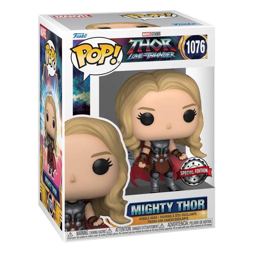 FUNKO POP! Vinilinė figūrėlė: Thor Love And Thunder - Mighty Thor – 3
