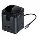Blitzwolf 9in1 dokų stotis BW-TH17 + 15W įkroviklis Blitzwolf 9in1 dokų stotis BW-TH17 + 15W įkroviklis