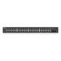 Zyxel GS1900-48HPv2 Управляемый L2 Gigabit Ethernet (10/100/1000) Питание по Ethernet (PoE) Черный Zyxel GS1900-48HPv2 Управляемый L2 Gigabit Ethernet (10/100/1000) Питание по Ethernet (PoE) Черный