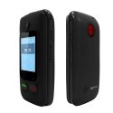 eSTAR Digni Flip 6,1 cm (2.4") 102 g Melns, Sarkans Gados vecāku cilvēku tālrunis eSTAR Digni Flip 6,1 cm (2.4") 102 g Melns, Sarkans Gados vecāku cilvēku tālrunis