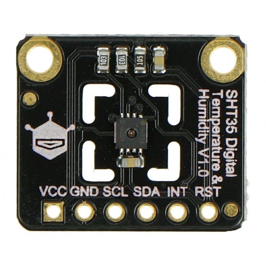 SHT35, digital temperature and humidity sensor breakout, DFRobot SEN0333 – 2