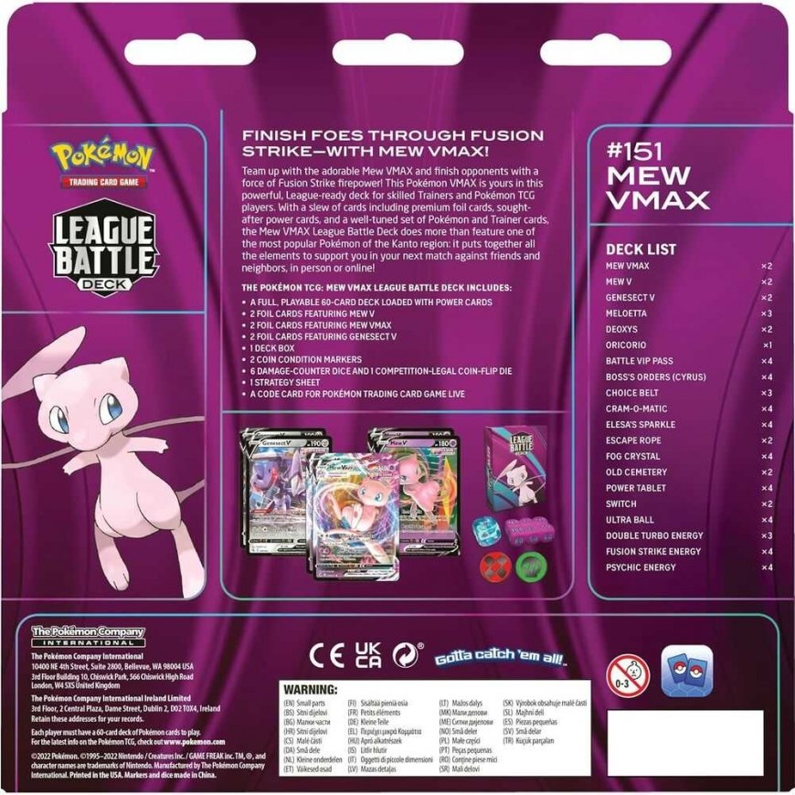 Pokémon TCG: Lygos battle deck - Mew VMAX – 2