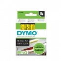 DYMO D1 Standard - Black on Yellow - 19mm markeerimisteip Must kollasel taustal