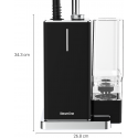 SteamOne George 2 garintuvas, juodas SteamOne George 2 garintuvas, juodas