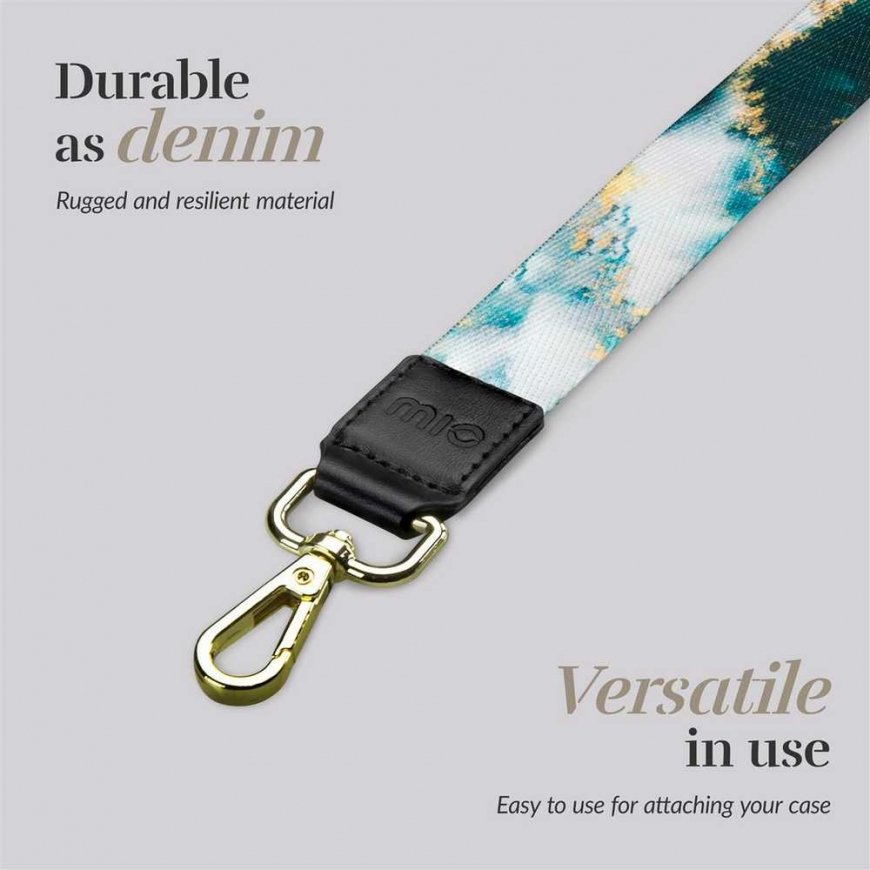 Dėklas MIO Lanyard rihm Žalias Marmor