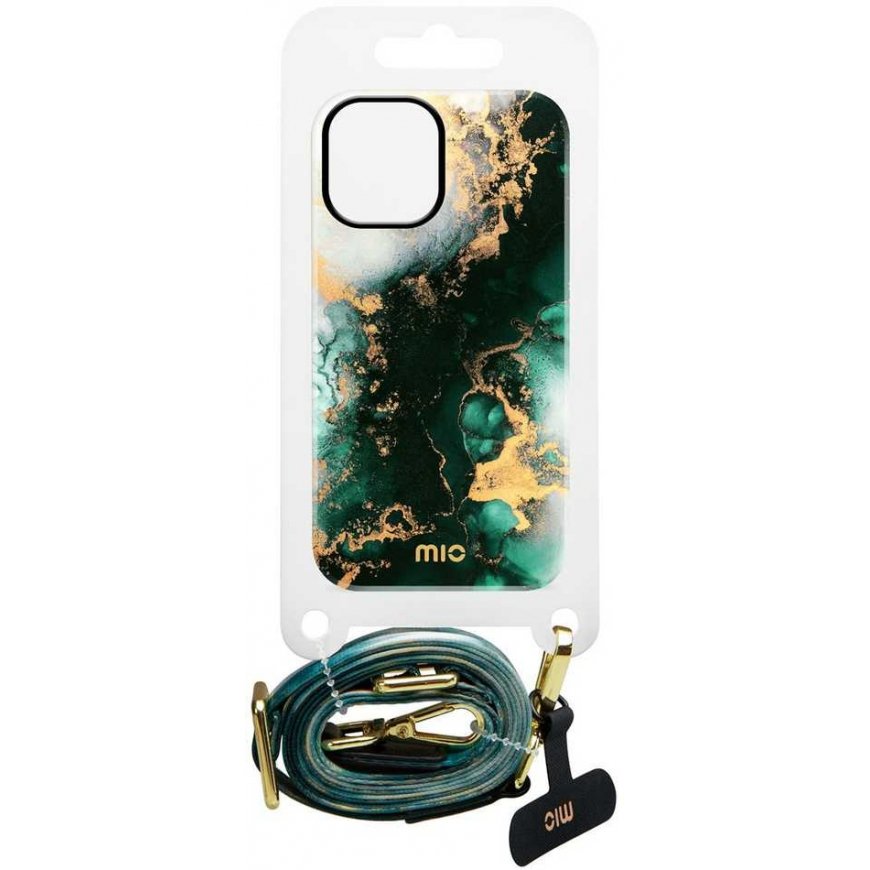 MIO Lanyard strap Case Green Marble – 2