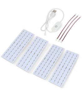 Litofano LED foninio apšvietimo komplektas - KC010 - 192x144 mm - 4 tk, - Bambu Lab
