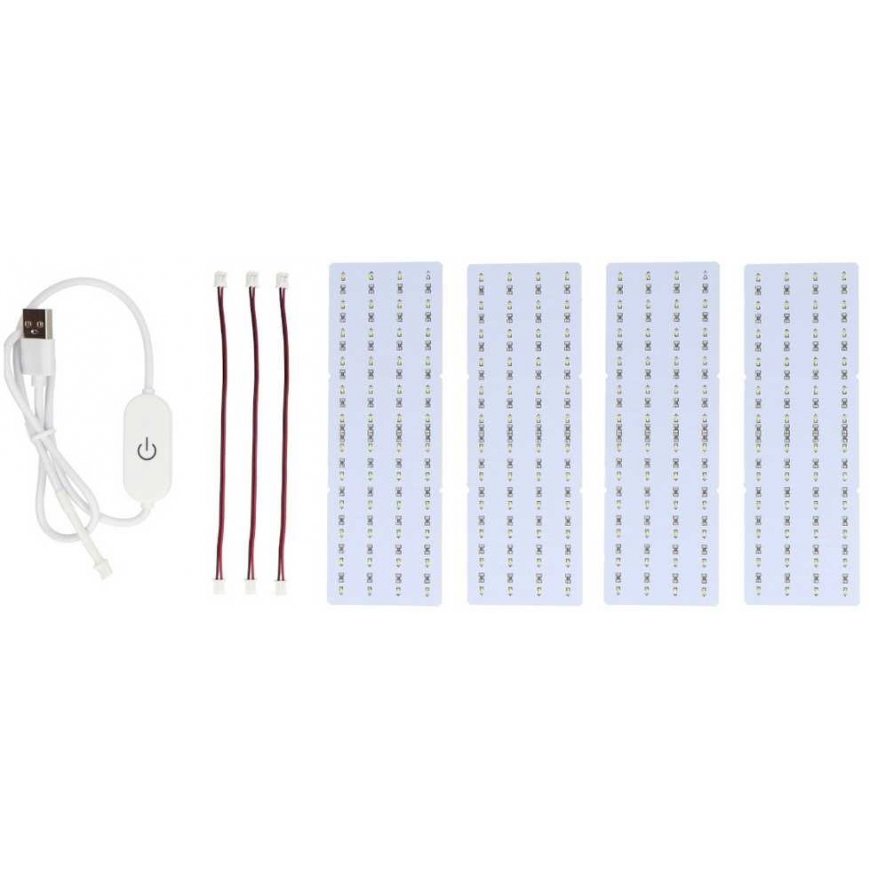 Litofano LED foninio apšvietimo komplektas - KC010 - 192x144 mm - 4 tk, - Bambu Lab – 2