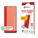 Displex Screen Protector + Case for Google Pixel 8 Pro, Eco Mounting Frame, scratch resistant
