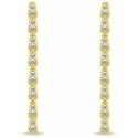 Brilio Silver Luxurious Gold-Plated Hanging Earrings with Zirconia EA1191Y Brilio Silver Luxurious Gold-Plated Hanging Earrings with Zirconia EA1191Y
