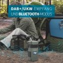 Albrecht DR 114 DAB Baterija maitinamas stovyklavietės žibintas USB prievadas Albrecht DR 114 DAB Baterija maitinamas stovyklavietės žibintas USB prievadas