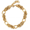 Marc Malone Charming gold-plated chain bracelet MCB250168G