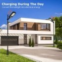 Elight LU17 Solar LED Tänavavalgustus 120 COB PIR Andur + Veekin Elight LU17 Solar LED Tänavavalgustus 120 COB PIR Andur + Veekin