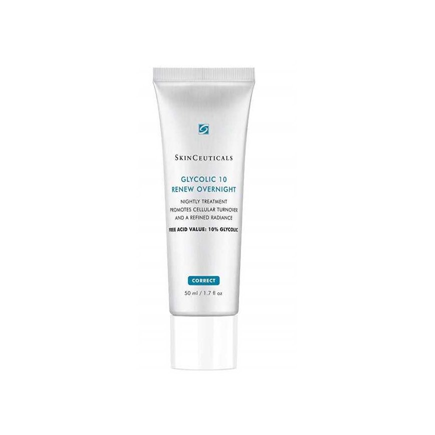 SkinCeuticals „Glycolic 10 Renew Overnight“ (ööprotseduur) öökreem 50 ml