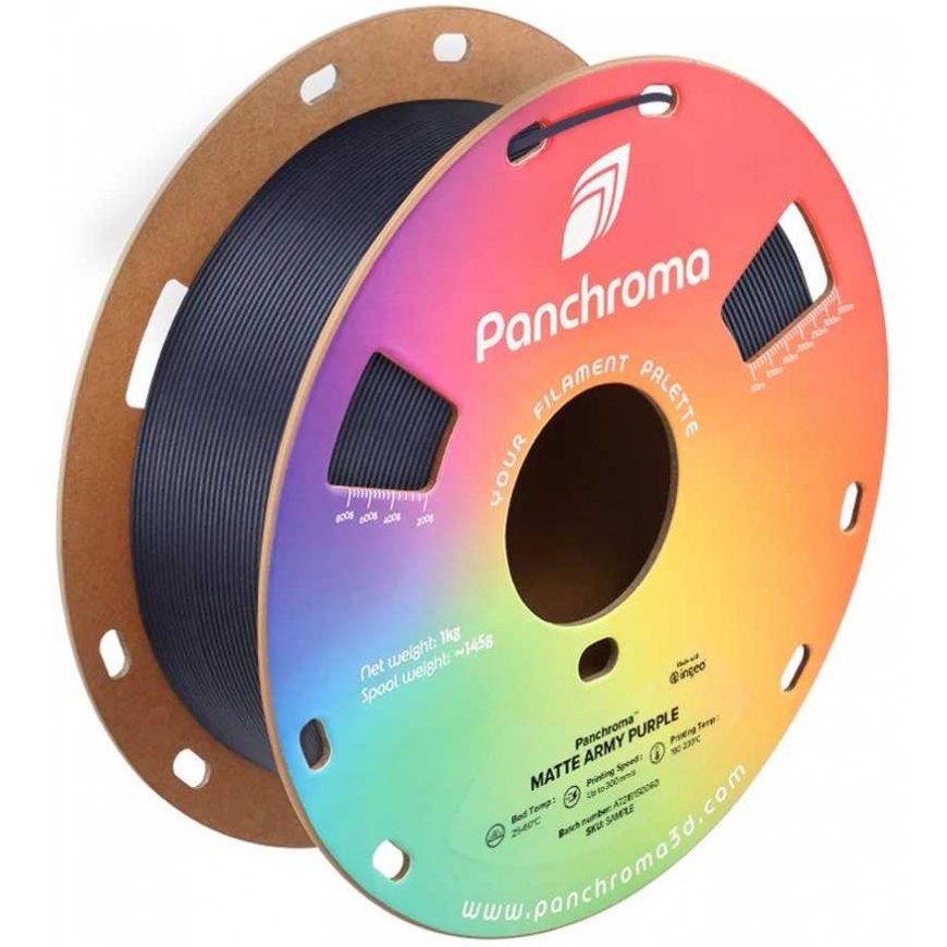 Polymaker Panchroma PLA MATTE Army 1.75mm 1kg - Армейский фиолетовый – 5
