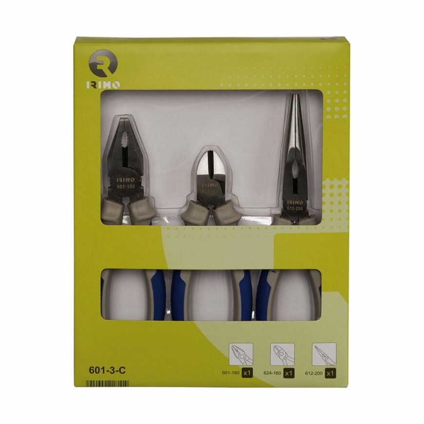 Porakone Pihdit sarja 160/180/200mm 3 kpl Irimo – 4