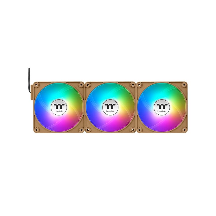 Thermaltake CT120 EX ARGB Kompiuterio korpusui Orinis aušintuvas 12 cm Smėlio – 4