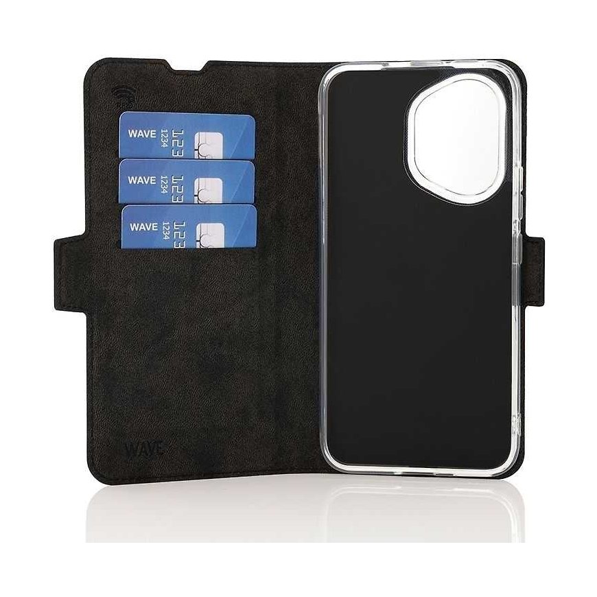 Dėklas Wave Book Case, Honor 400, juodas – 5