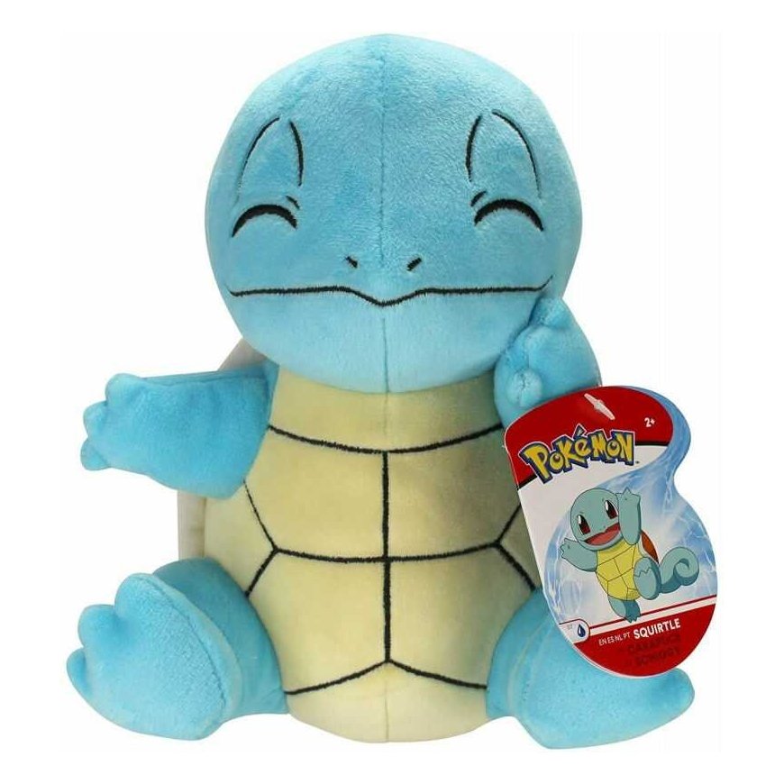 Jazwares Pokemon Squirtle plush toy 20cm – 2