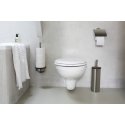 Brabantia 483363 tualetes papīra turētājs Sienā montējams Sudrabs, Balts Brabantia 483363 tualetes papīra turētājs Sienā montējams Sudrabs, Balts