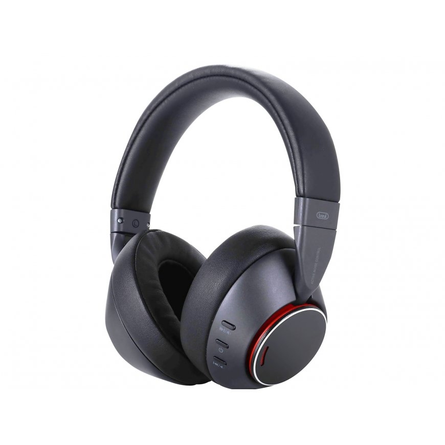 Trevi DJ 12E90 ANC Headset Wired & Wireless Head-band Calls/Music USB Type-C Black