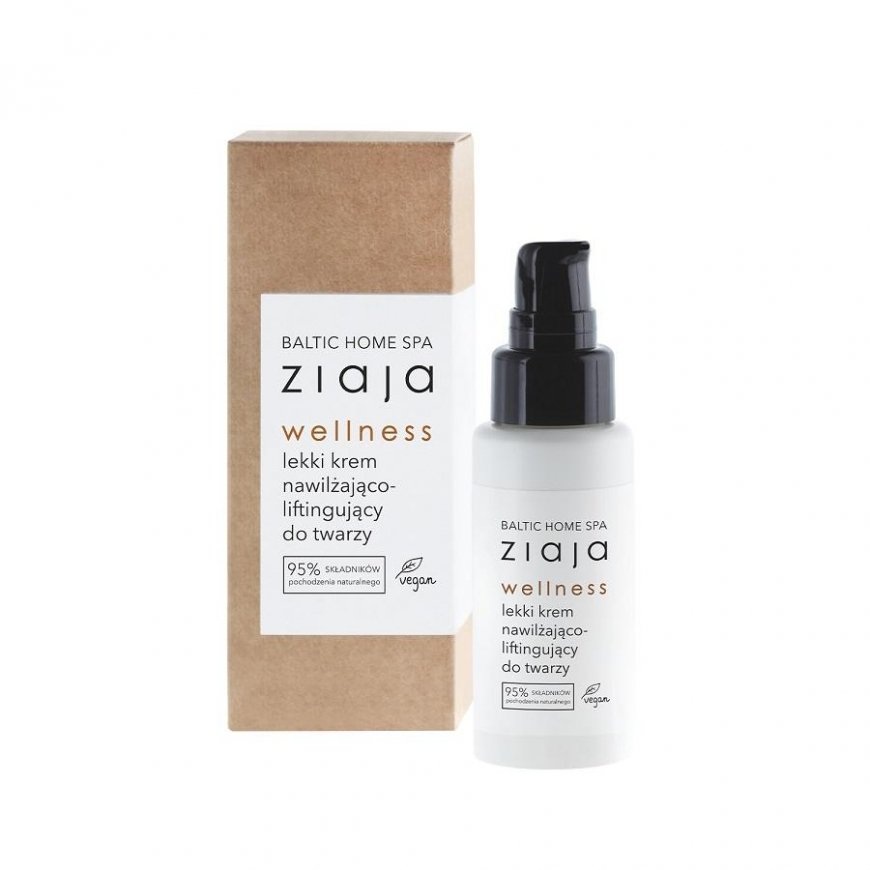 Ziaja lengvas drėkinamasis ir pakeliantis veido kremas Baltic Home Spa Wellness (Face Kreminis) 50 ml