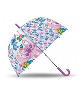Kids Euroswan licensed accessory transparent umbrella for children | Lilo and Stitch