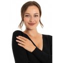 Modern gold-plated ring with zirconia VBR0118G Modern gold-plated ring with zirconia VBR0118G