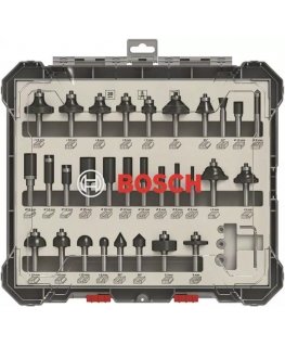 Bosch 2 607 017 475 frezerio priedas Frezos antgalių rinkinys 30 vnt