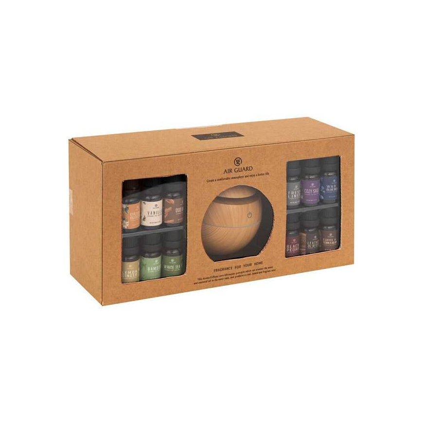 Atmosphera GIRO humidifier essential oil diffuser + 12 aromatic oils
