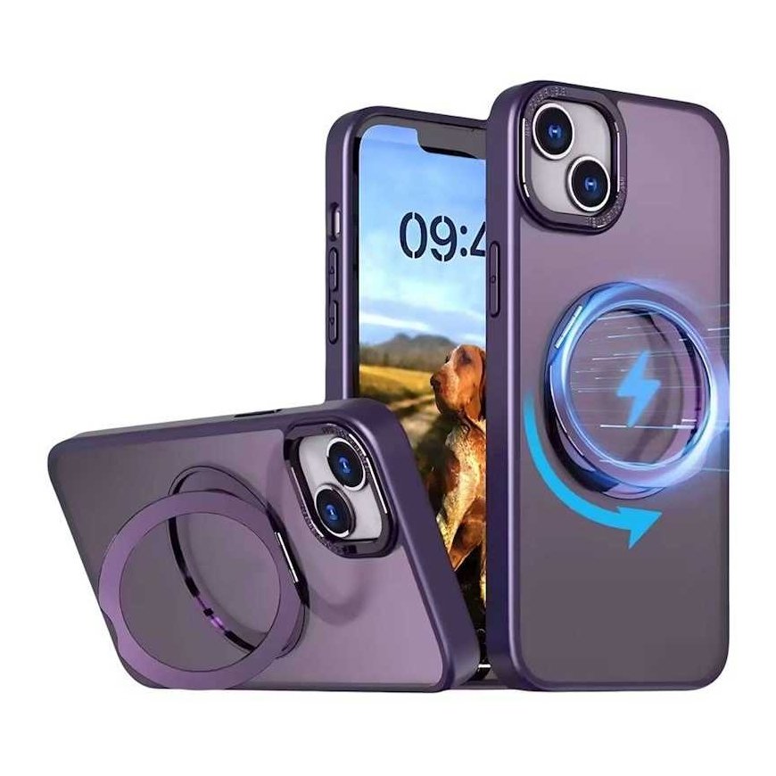 Mocco Mag Ring rotējošais maciņš Apple iPhone 13