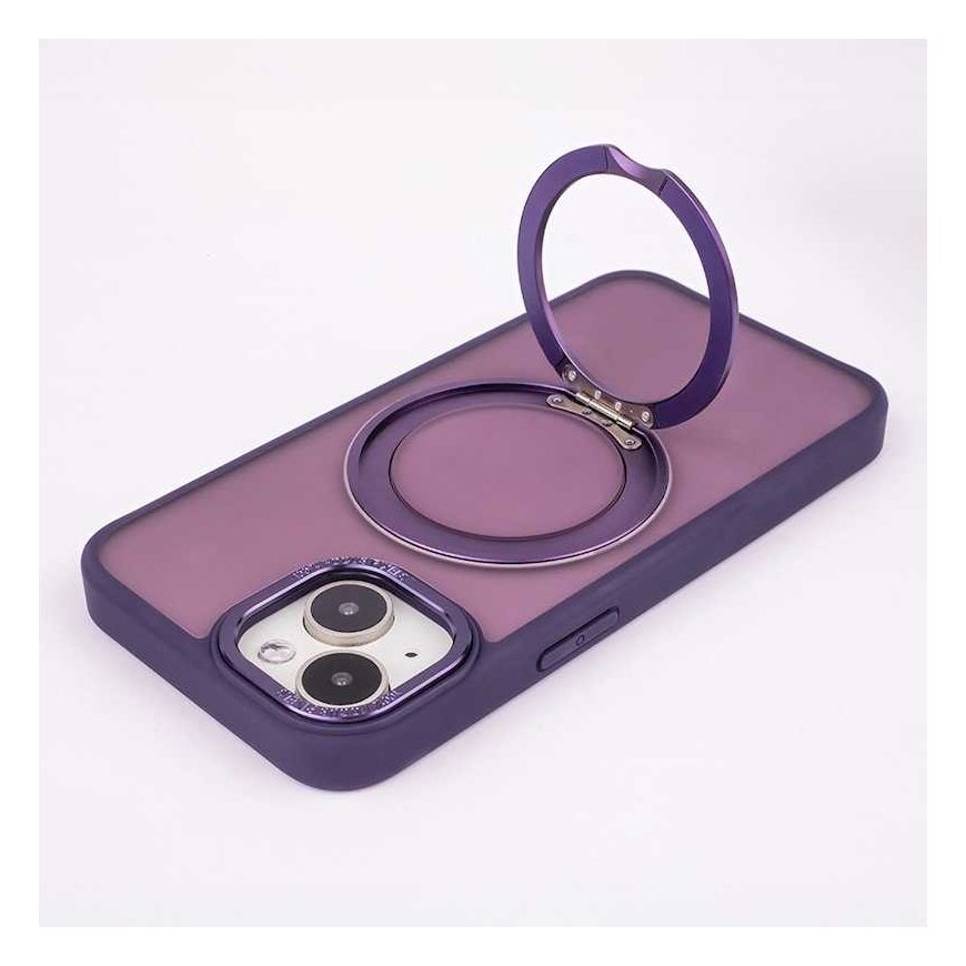 Mocco Mag Ring rotējošais maciņš Apple iPhone 13 – 3