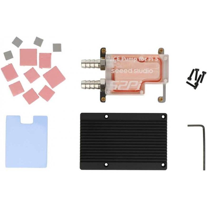 Seeed Studio Water Cooling Radiator - Water cooling system designed for Raspberry Pi 5 - Seeedstudio 114070261 – 2