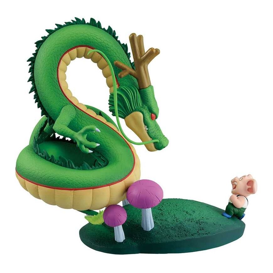 Banpresto Dragon Ball Dragon History II Oolong & Shenron Ichibansho figure 14cm – 3