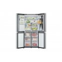 LG InstaView GMG861MBAE kõrvutiasetsev külmik-sügavkülmik Eraldiseisev 508 l E Must, Roostevaba tera LG InstaView GMG861MBAE kõrvutiasetsev külmik-sügavkülmik Eraldiseisev 508 l E Must, Roostevaba tera