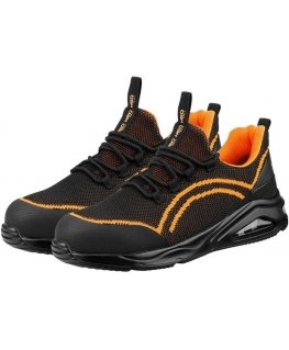 Neo Tools S1 SR Neo Air Work Shoes, steel toe, orange, size 39