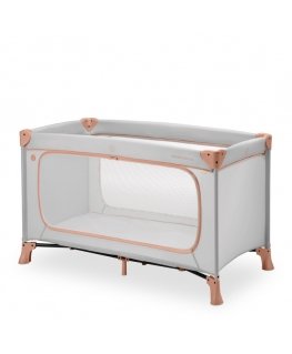 Hauck Dream N Play Plus детская кроватка-манеж Коралловый, Серый