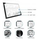 Joonistuspliiats - Huion L4S LED Valguspadi 310x210mm Reguleeritav Heledus