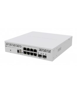 Mikrotik CRS310-8G+2S+IN: L3 Smart Switch Hallittu 2.5G Ethernet (100/1000/2500) Power over Ethernet -tuki 1U Valkoinen
