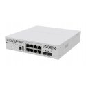 Mikrotik CRS310-8G+2S+IN: L3 Smart Switch Valdomas 2.5G Ethernet (100/1000/2500) Maitinimas per Eter