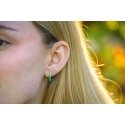 Agato Shiny Silver Earrings with a Bow AGT-E131KGR Agato Shiny Silver Earrings with a Bow AGT-E131KGR